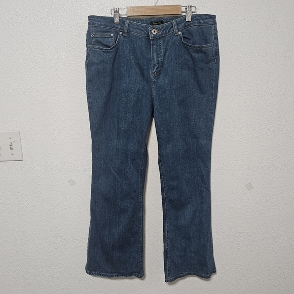 Massimo Dutt boot leg cut jeans size 12 - Picture 1 of 14